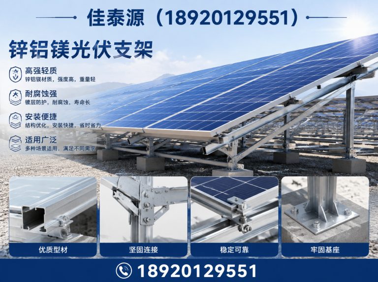 滨海新区光伏支架展示图